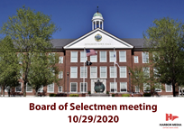 Thumbnail image for Hingham Board of Selectmen 10/29/2020