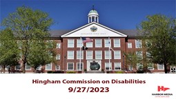 Thumbnail image for Hingham Commission on Disabilities: 9/27/23