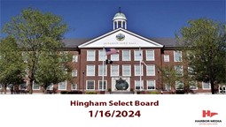 Thumbnail image for Hingham Select Board 1/16/2024