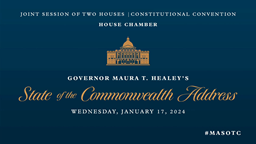 Thumbnail image for 2024 State of the Commonwealth Address: 1/17/2024