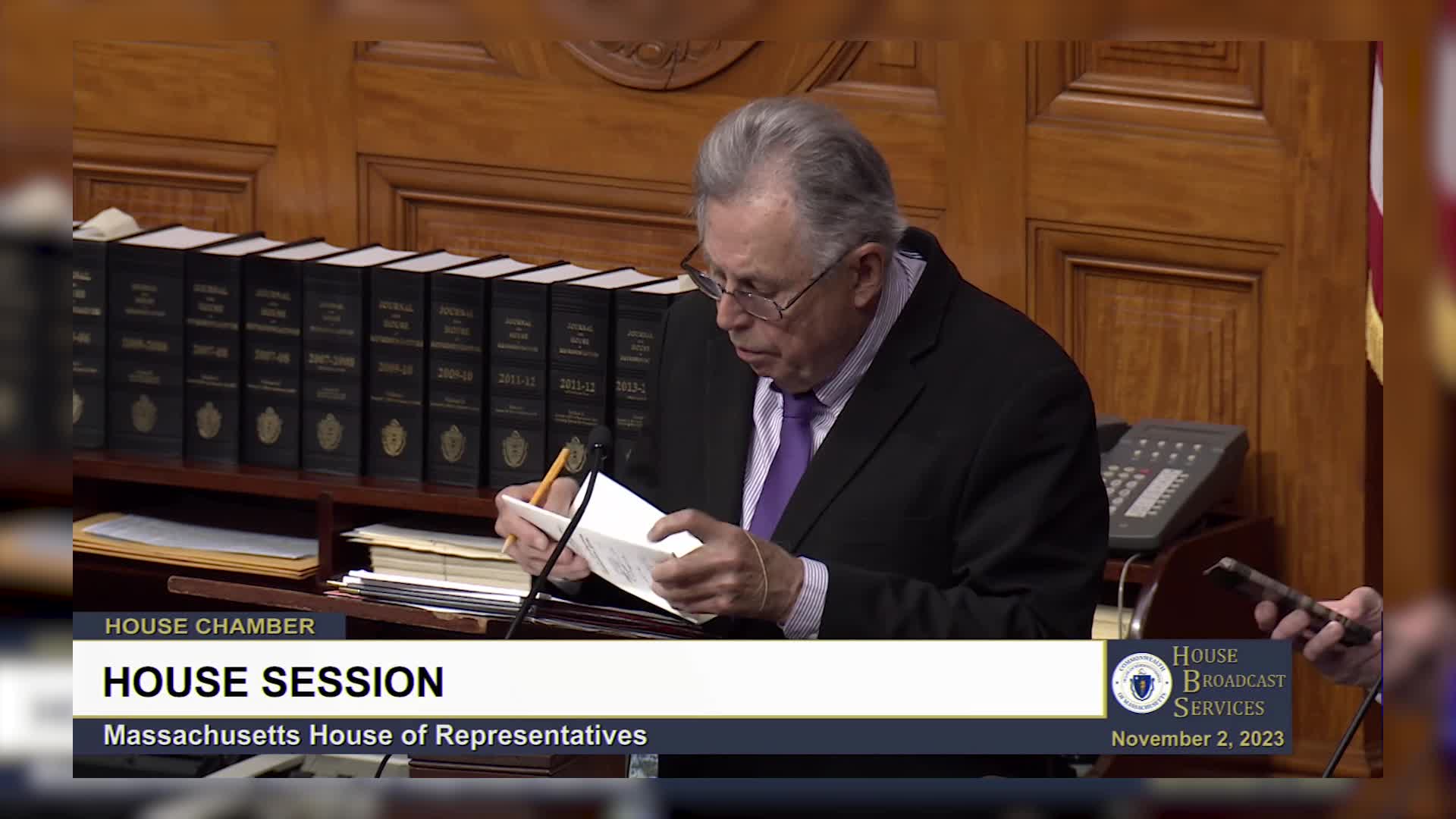 Thumbnail image for MA House of Representatives Informal Session: 11/2/2023