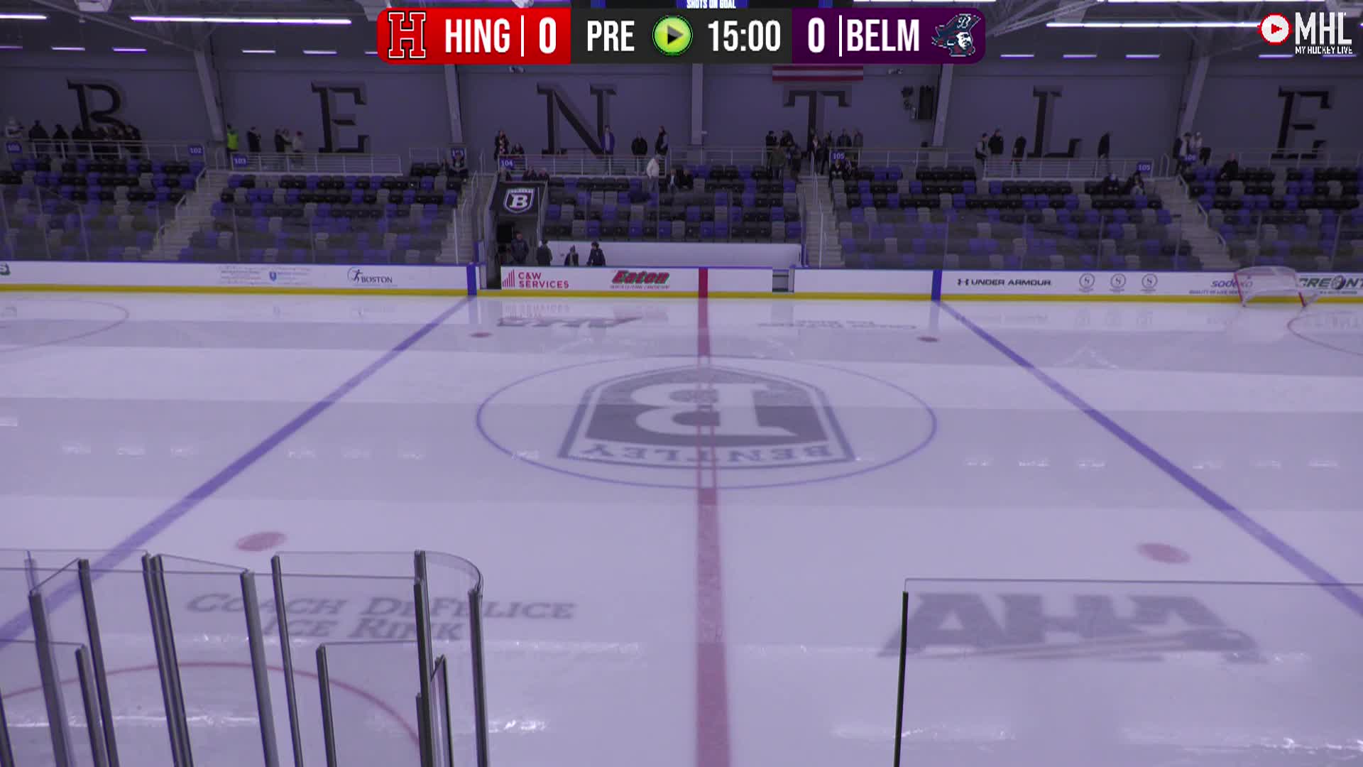 Thumbnail image for Hingham Harbormen vs. Belmont Marauders Varsity Hockey 2/2/2025 - Broadcasted LIVE