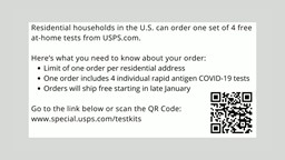 Thumbnail image for Free At-Home COVID-19 Tests Delivery