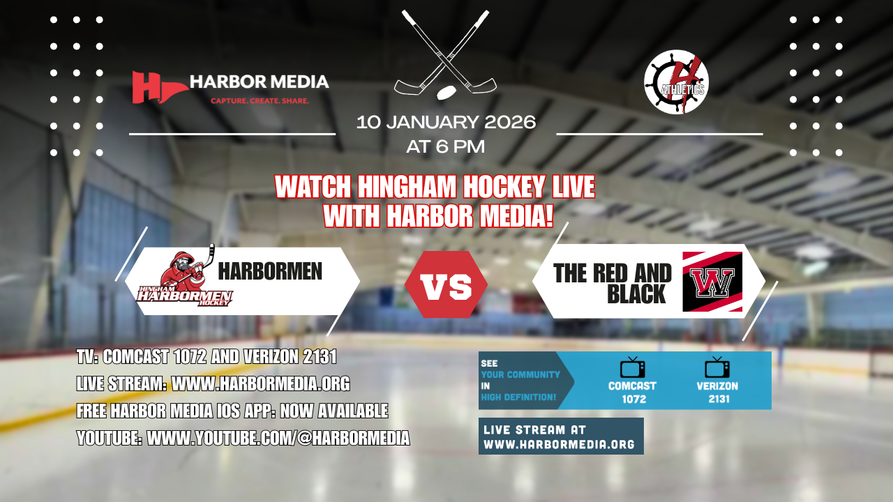 Thumbnail image for Hingham Harbormen VS Winchester Red and Black 1/10/2026 - Broadcasted LIVE