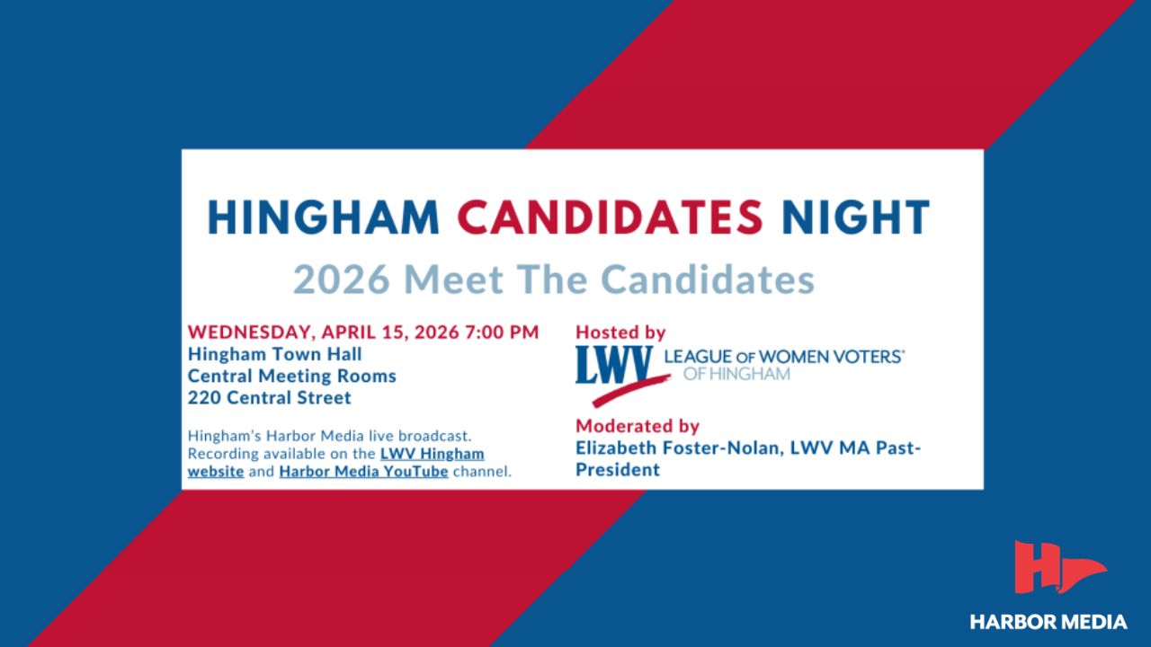 Thumbnail image for League of Women Voters of Hingham's Candidates Night 2026