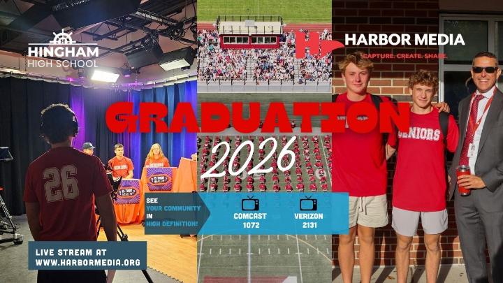 Thumbnail image for Hingham High School Graduation 2025 - Broadcasted LIVE