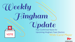 Thumbnail image for Four Confirmed Races for Upcoming Hingham Town Election | Weekly Hingham Update with Carol Meyer
