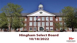 Thumbnail image for Hingham Select Board 10/18/2022