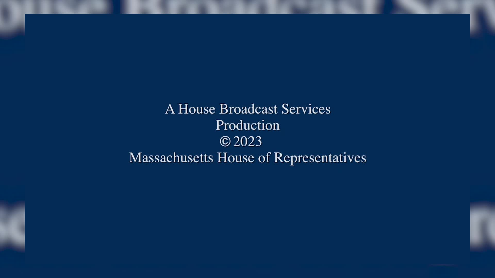 Thumbnail image for Commonwealth of Massachusetts Joint Session 1/5/2023 - Governor's Swearing in Ceremony