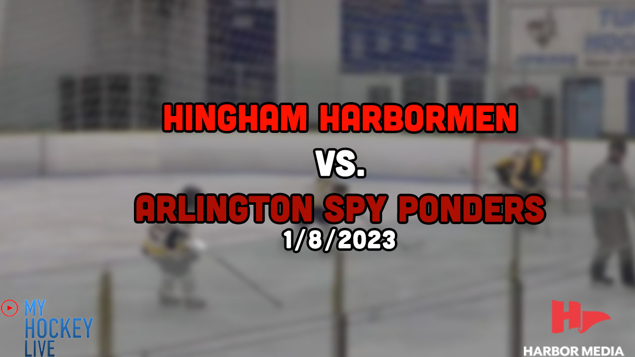 Thumbnail image for Hingham Harbormen vs. Arlington Spy Ponders on 1/8/2023