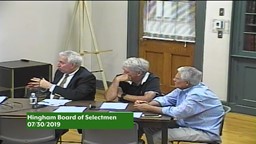 Thumbnail image for 2019-07-30 Board Of Selectmen with Legacy
