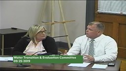 Thumbnail image for Water Transition and Evaluation Committee 09/25/2019